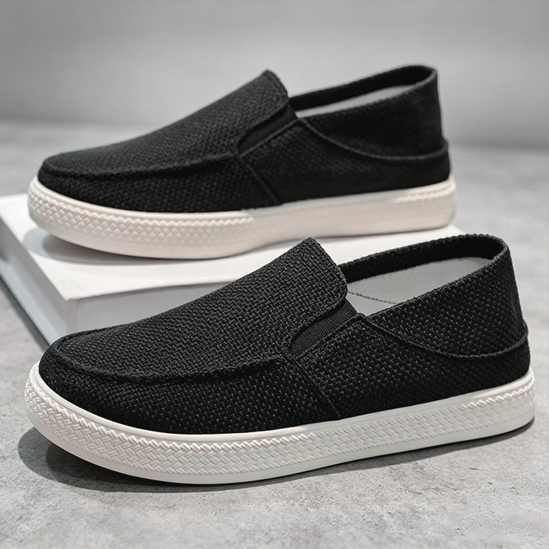 남성 린넨 슬립온 로퍼 통기성 있는 직조 원단 갑피 내 - Loafer Slip On Men 리뷰 및 가격