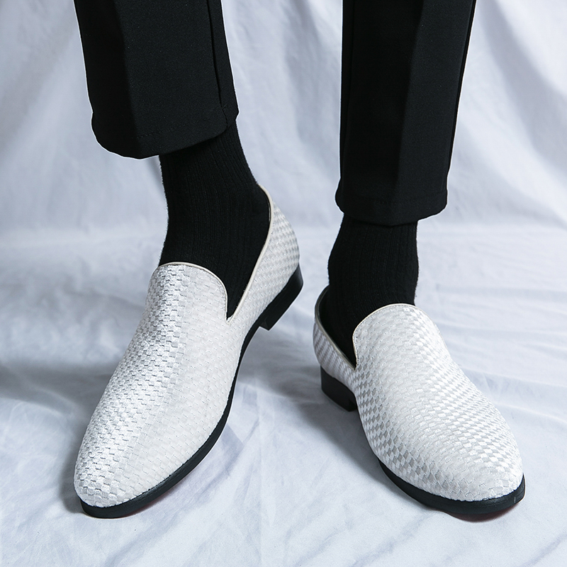 남성용 레트로 로퍼 드레스 슈즈, 레드 바텀, 패션 디 - Men Shoes Red Bottom 리뷰 및 가격