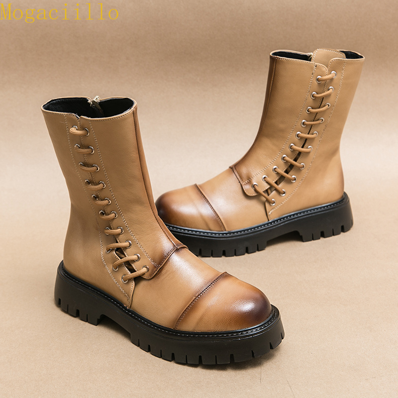 트렌디 브랜드 남성 작업복 가죽 부츠 44 45 나이트 - Men Shoes Brand 리뷰 및 가격