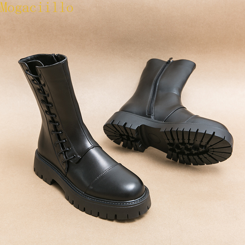 트렌디 브랜드 남성 작업복 가죽 부츠 44 45 나이트 - Men Shoes Brand 리뷰 및 가격